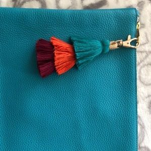 BOHO Tassel Charm/Keychain for Purse 👜 Teal, Orange, Maroon